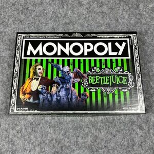USAOPOLY‎ Monopoly Beetlejuice Board Game Collector Edition Complete 2019